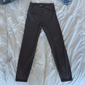 Adanola Black High-Rise Performance Leggings